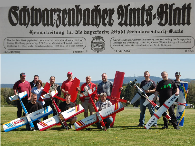 Der Wettbewerb im Schwarzenbacher Amtsblatt vom 13. Mai 2016
